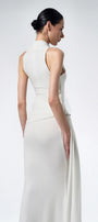 Odette Ruched Maxi Dress - MEAN BLVD