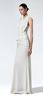 Odette Ruched Maxi Dress - MEAN BLVD
