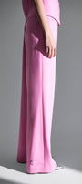Olivia Straight Wide Leg Twill Pants - MEAN BLVD