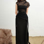 Olwen Bodycon See-Through Mesh Sheer Top - MEAN BLVD