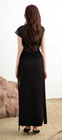 Olwen Bodycon See-Through Mesh Sheer Top - MEAN BLVD