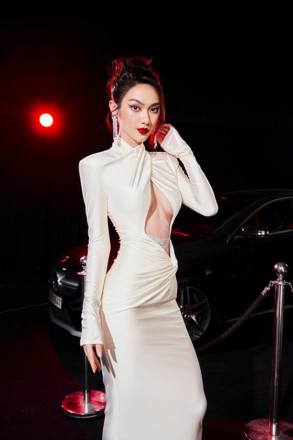 Opelyn Bodycon Cut-Out Spandex Maxi Dress - MEAN BLVD