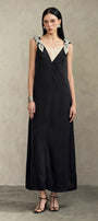 Ophira Straight Sleeveless Silk Ankle Length Dress - MEAN BLVD