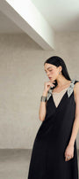 Ophira Straight Sleeveless Silk Ankle Length Dress - MEAN BLVD
