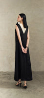 Ophira Straight Sleeveless Silk Ankle Length Dress - MEAN BLVD