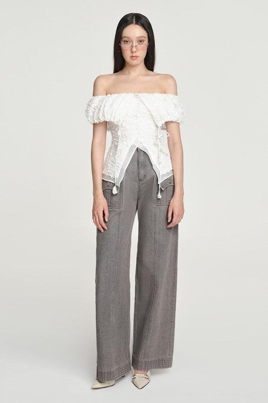 Orizuru Off-Shoulder Top - MEAN BLVD