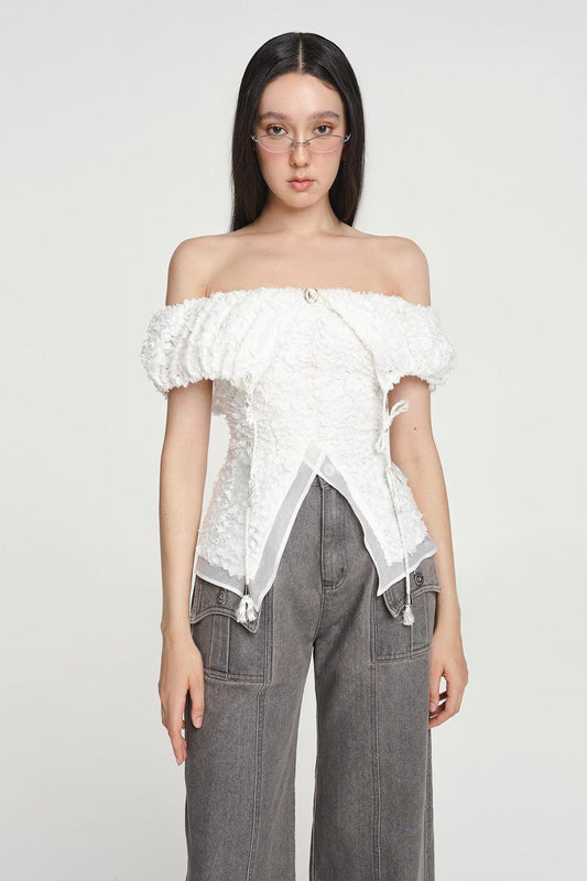 Orizuru Off-Shoulder Top - MEAN BLVD