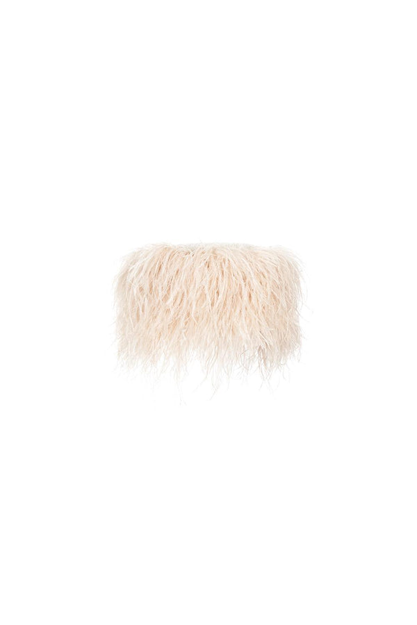 Ostrich Feathers Hat - MEAN BLVD