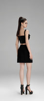 Paisley Godet Pleated Polycotton Mini Skirt - MEAN BLVD