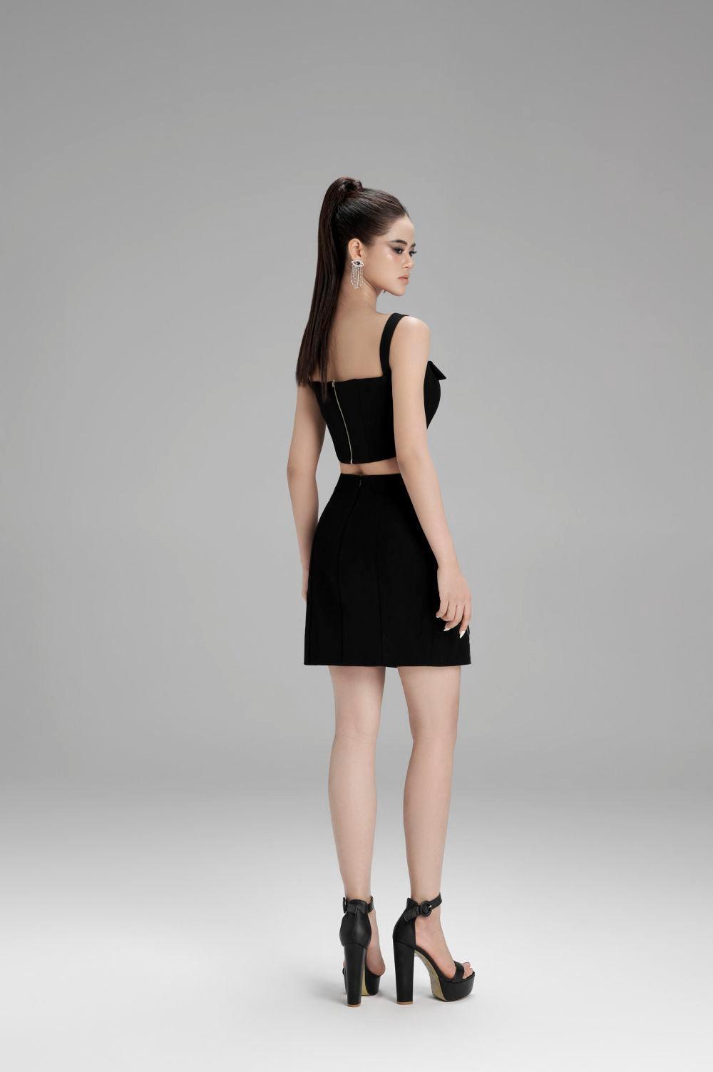Paisley Godet Pleated Polycotton Mini Skirt - MEAN BLVD