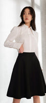 Palmer Straight Poet Sleeved Raw Fabric Shirt - MEAN BLVD