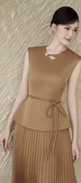 Paloma Keyhole Neck Midi Dress - MEAN BLVD