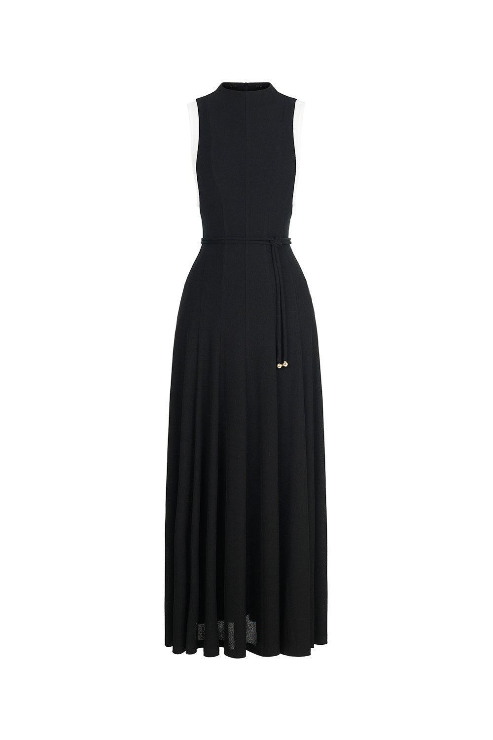 Pansy A-line Sleeveless Wool Ankle Length Dress - MEAN BLVD