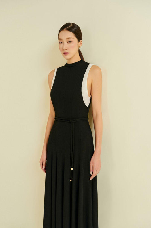 Pansy A-line Sleeveless Wool Ankle Length Dress - MEAN BLVD