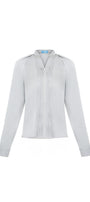 Paula Straight Pleated Satin Shirt - MEAN BLVD