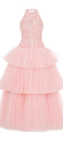 Penelope Tiered Tulle Midi Dress - MEAN BLVD