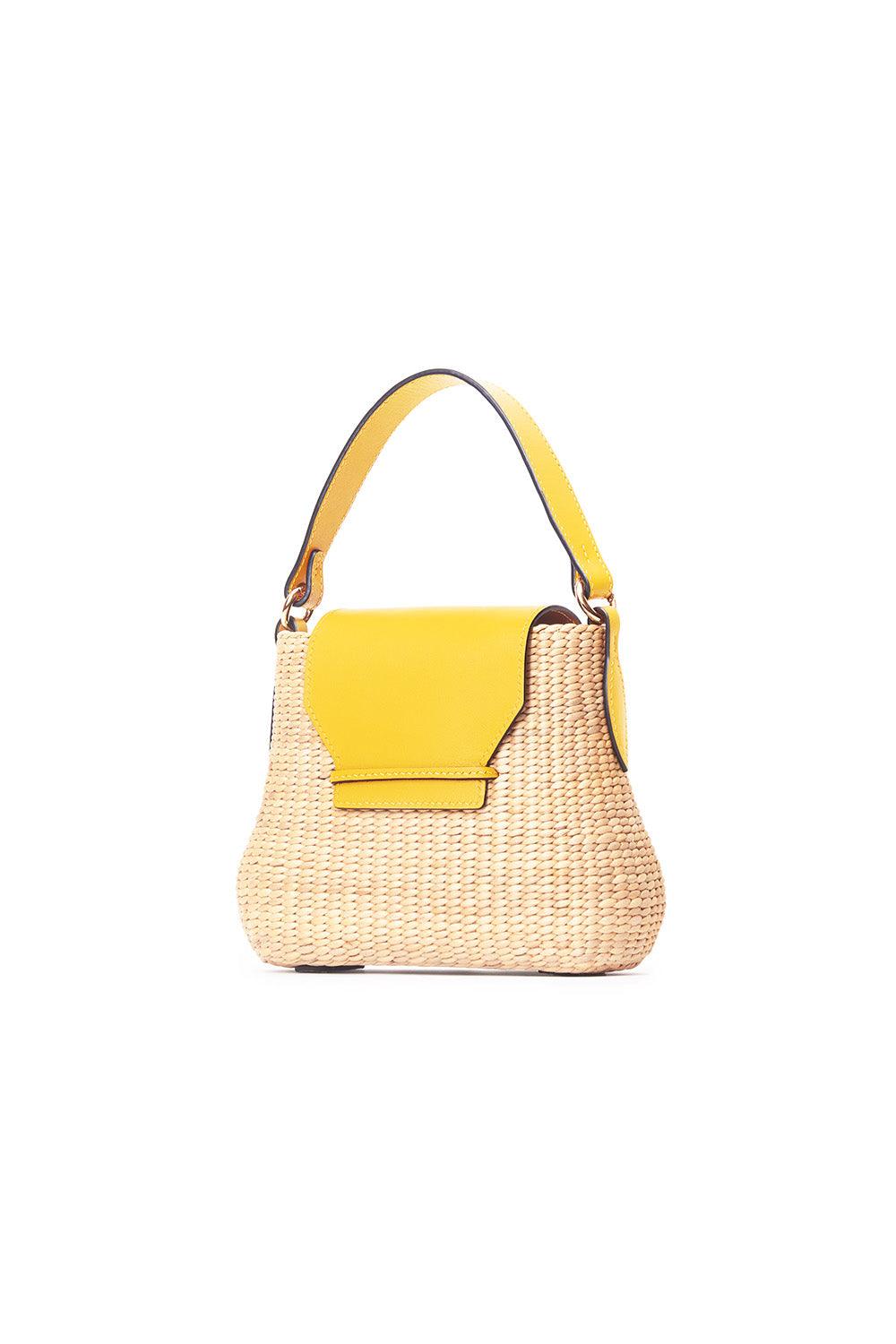 Peony Water Hyacinth Fiber Bag - MEAN BLVD