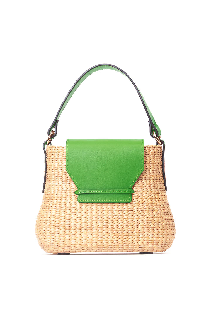 Peony Water Hyacinth Fiber Bag - MEAN BLVD