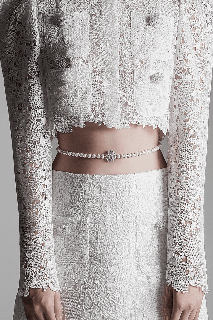 Perle Beaded Belt - MEAN BLVD