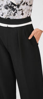 Persephone Straight Side Pleated Rain Cloth Floor Length Pants - MEAN BLVD