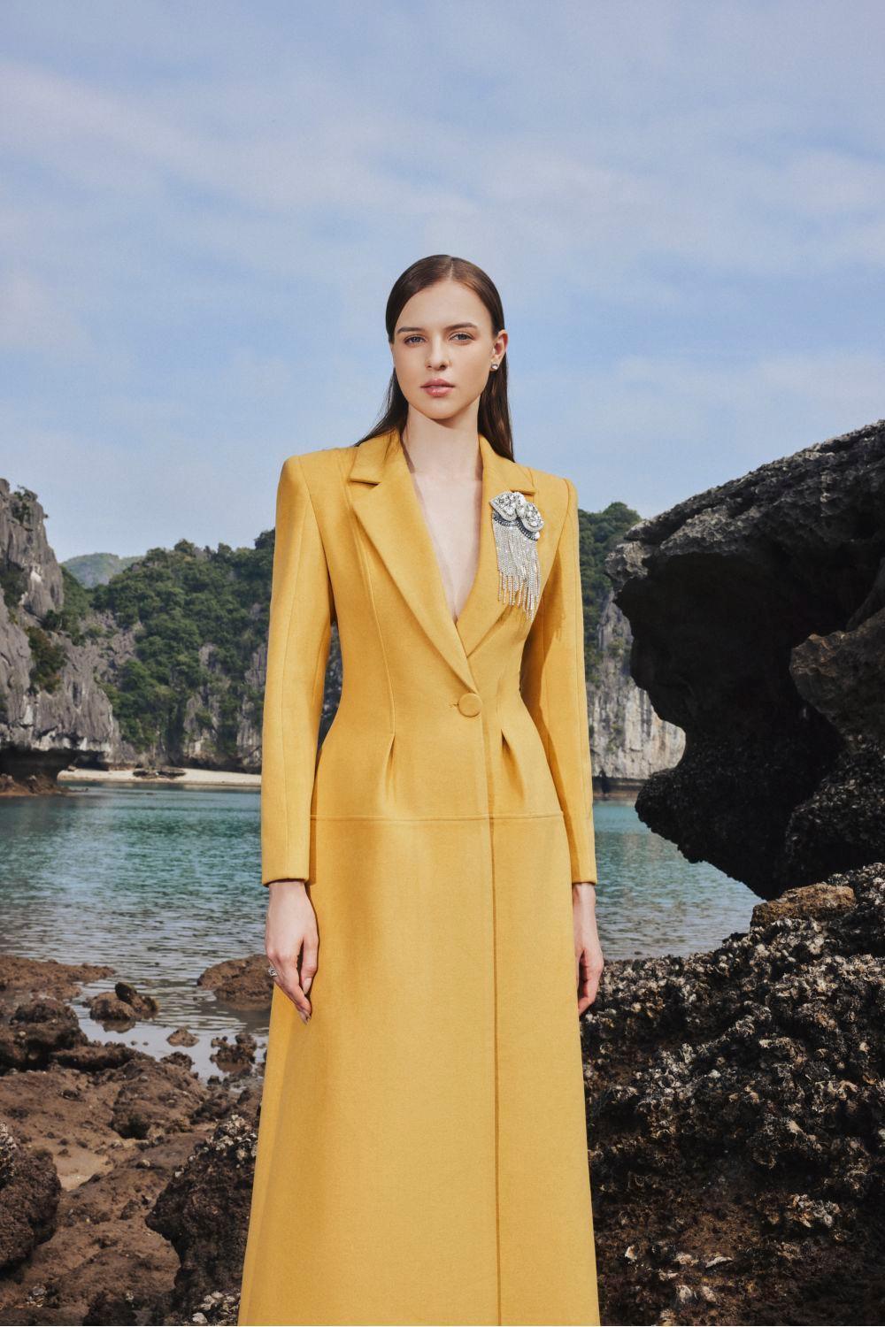 Peyton Structured Notch Lapel Felt Trench Coat - MEAN BLVD