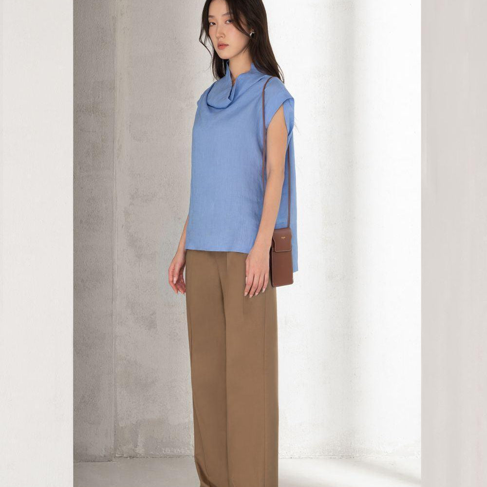 Phoenix Straight Basic Polycotton Floor Length Trousers - MEAN BLVD