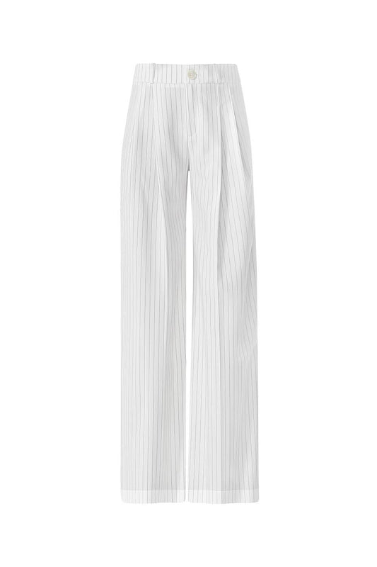 Piltover Straight Wide Leg Twill Pants - MEAN BLVD