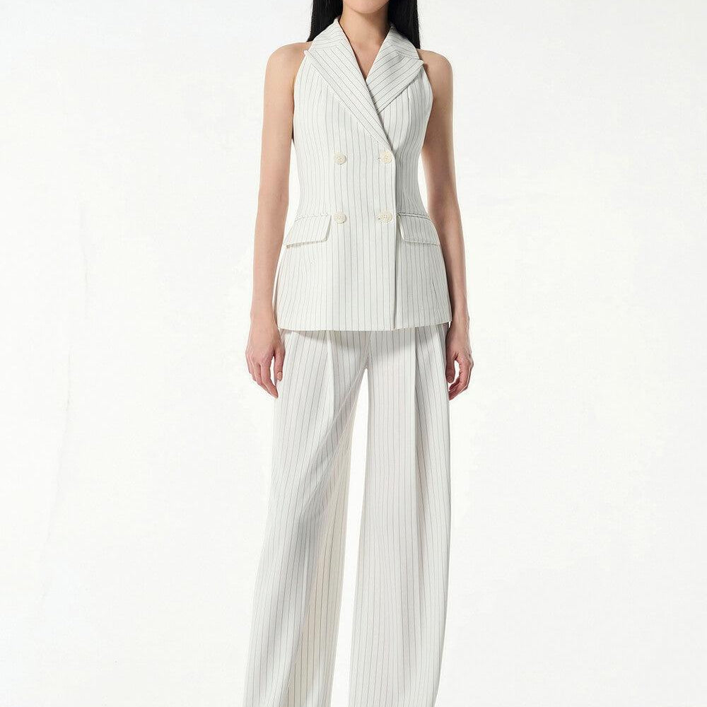 Piltover Straight Wide Leg Twill Pants - MEAN BLVD