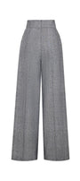 Platine Straight High Waist Tweed Floor Length Pants - MEAN BLVD