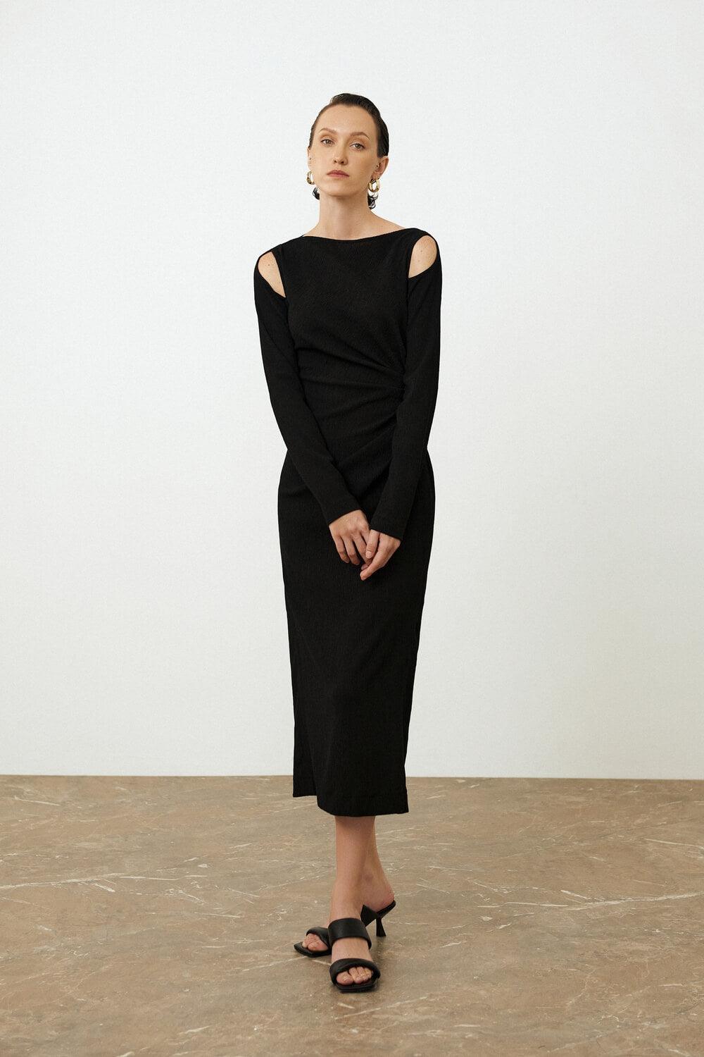 Poppy Gathered Dress MEAN BLVD