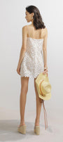Porter Trapezoid Spaghetti Strap Lace Mini Dress - MEAN BLVD