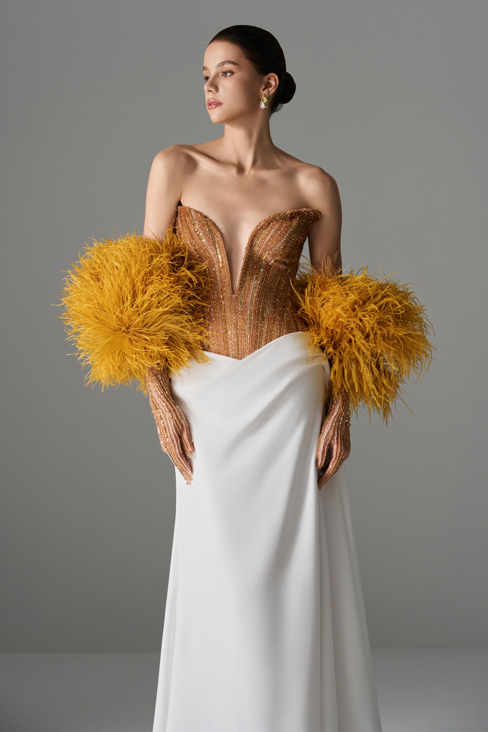 Swanie Sweetheart Maxi Dress