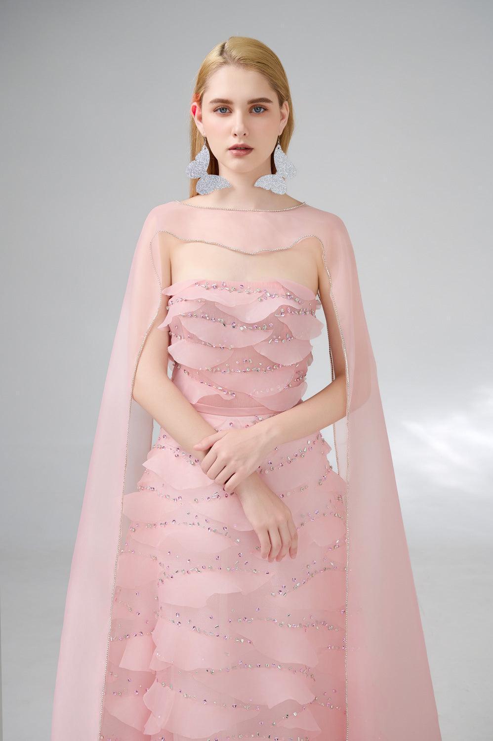 Preston Cape Ruffle Layer Organza Floor Length Set - MEAN BLVD