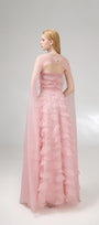 Preston Cape Ruffle Layer Organza Floor Length Set - MEAN BLVD