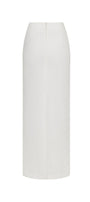 Pristine Straight High Waist Polyester Floor Length Skirt - MEAN BLVD
