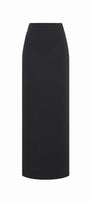 Pristine Straight High Waist Polyester Floor Length Skirt - MEAN BLVD