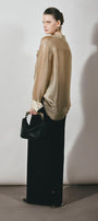 Pristy Straight Cuff Sleeved Organza Satin Shirt - MEAN BLVD