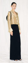 Pristy Straight Cuff Sleeved Organza Satin Shirt - MEAN BLVD