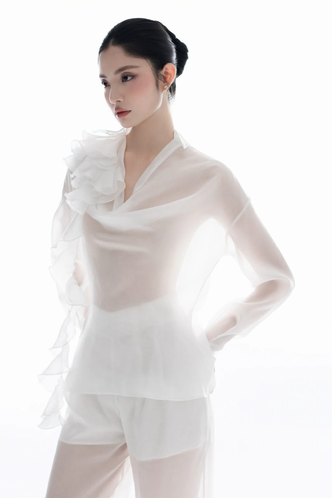 Pure Ruffle Top - MEAN BLVD