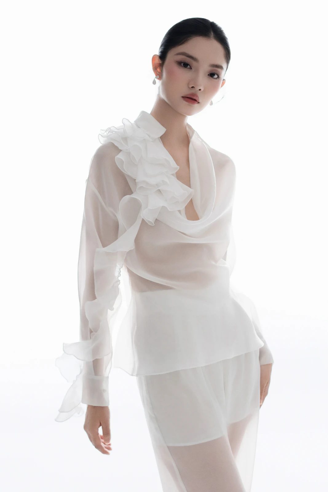 Pure Ruffle Top - MEAN BLVD