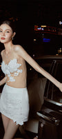 Pyrite Bodycon See-Through Mesh Top - MEAN BLVD
