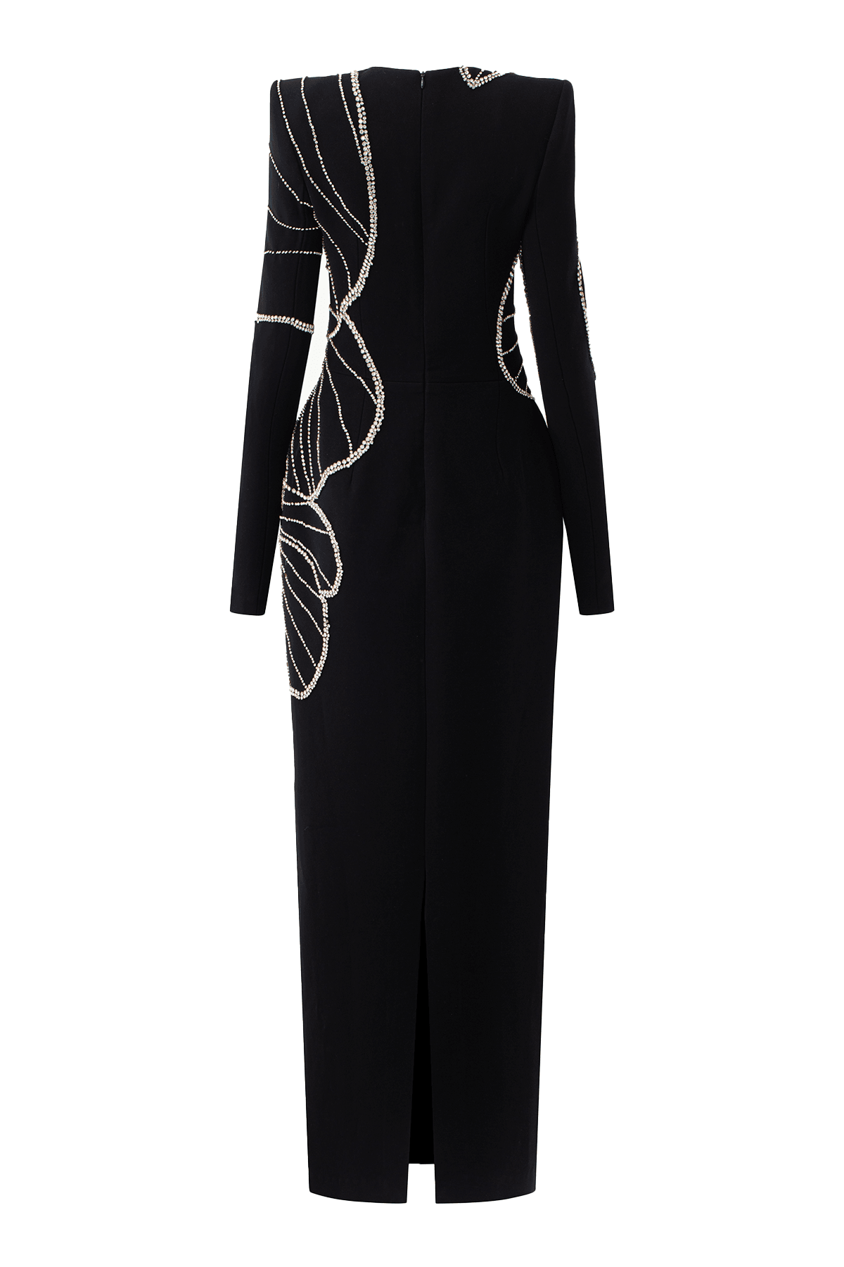 Women's Raelynn Bodycon Long Sleeved Crepe Ankle Length Dress XS/S/M/L/XL/XXL/Customize/Black/Red/MEAN Blvd M / Black Women's Raelynn Bodycon Long Sleeved Crepe Ankle Length Dress XS/S/M/L/XL/XXL/Customize/Black/Red/MEAN Blvd M / Black