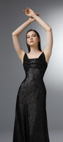 Regale A-line Sleeveless Poly Silk Floor Length Dress - MEAN BLVD