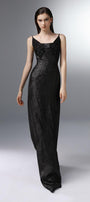 Regale A-line Sleeveless Poly Silk Floor Length Dress - MEAN BLVD