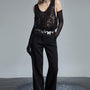 Regina Straight Sleeveless Mesh Top - MEAN BLVD