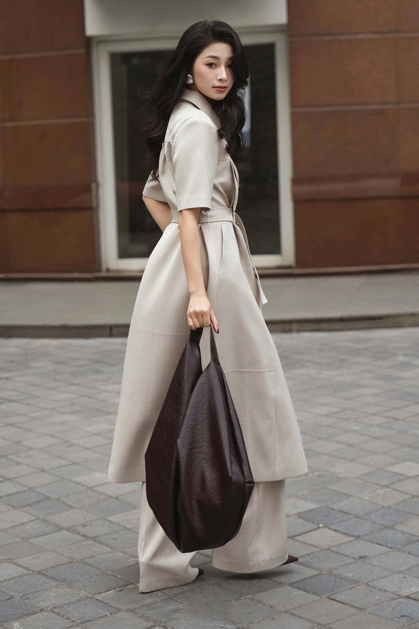 Diana Collared Midi Dress