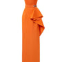 Reverie Strapless Back Slit Silk Floor Length Dress - MEAN BLVD