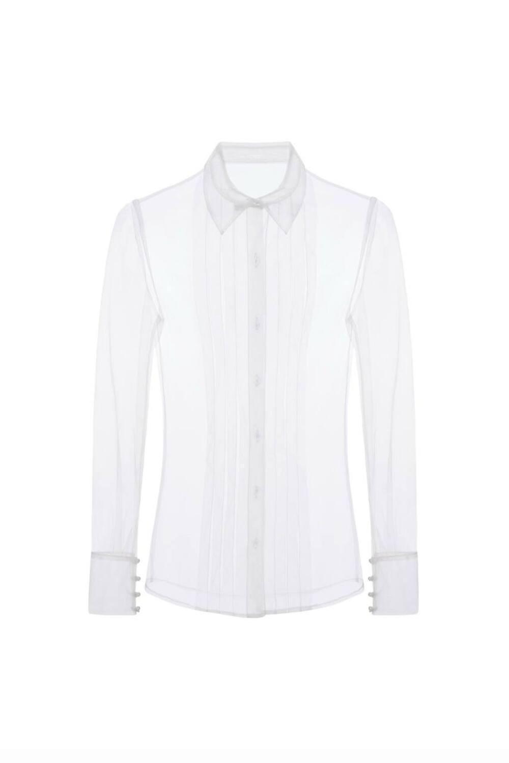 see through white dress shirt Flower Lace Sheer Shirt for Men - Long Sleeve Clubwear White Lace dress for Party, Event, Prom