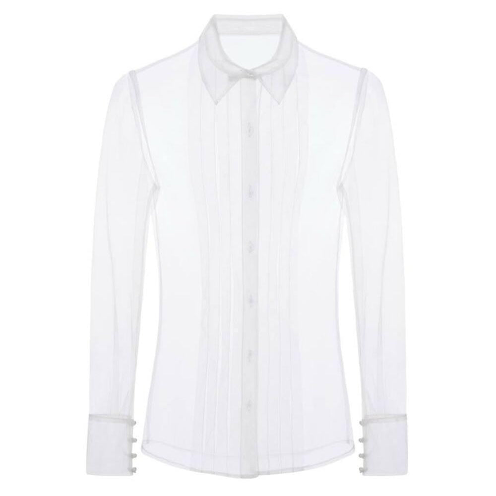 Rhys See-Through Polyester Shirt - MEAN BLVD
