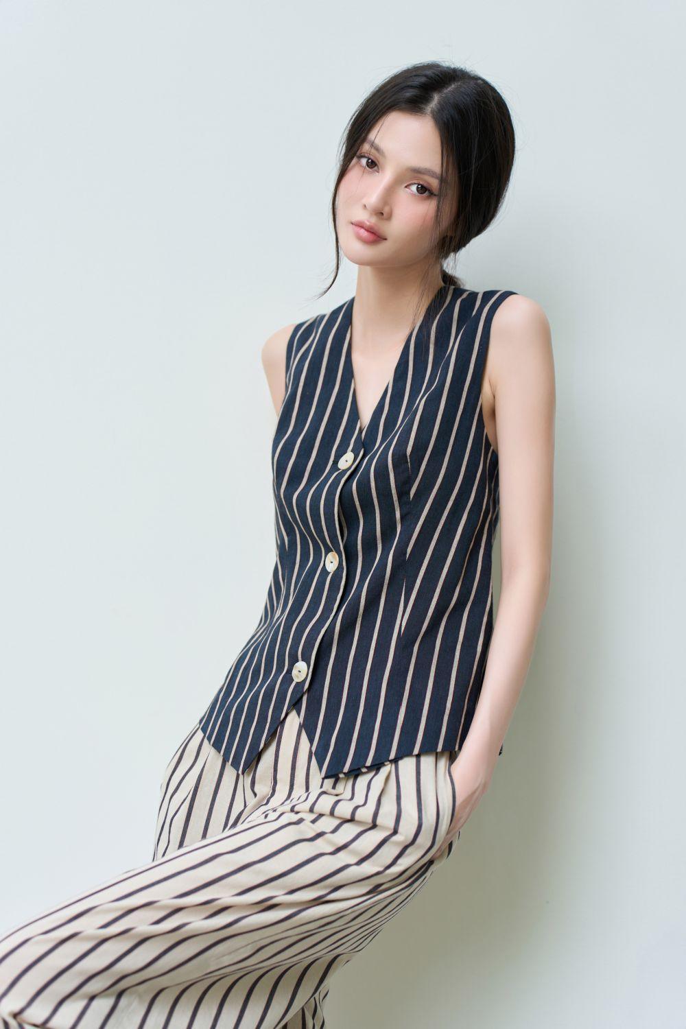 Rina Straight Wide Leg Linen Floor Length Pants - MEAN BLVD